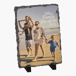 Custom Full Color Slate Stone Rectangle Award