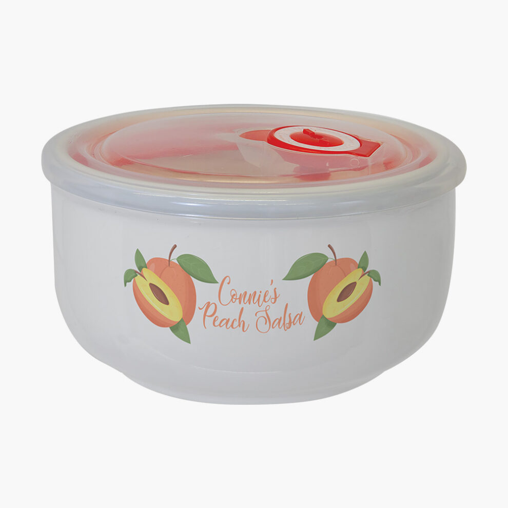 Full Color Printed Ceramic Storage Bowl Crystal Images, Inc.