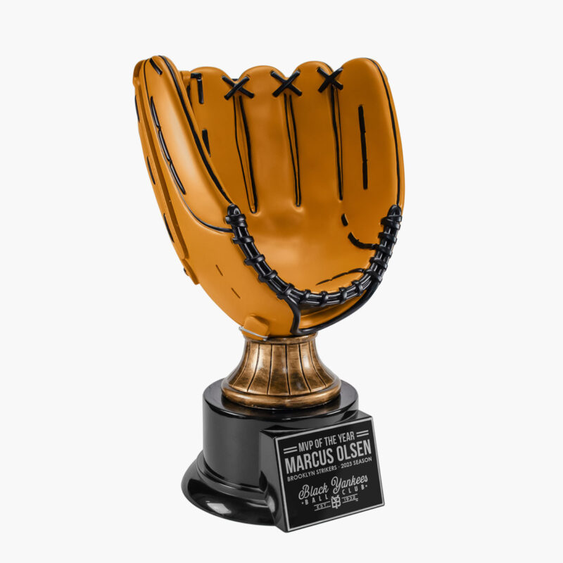 Custom Resin Baseball Glove Award