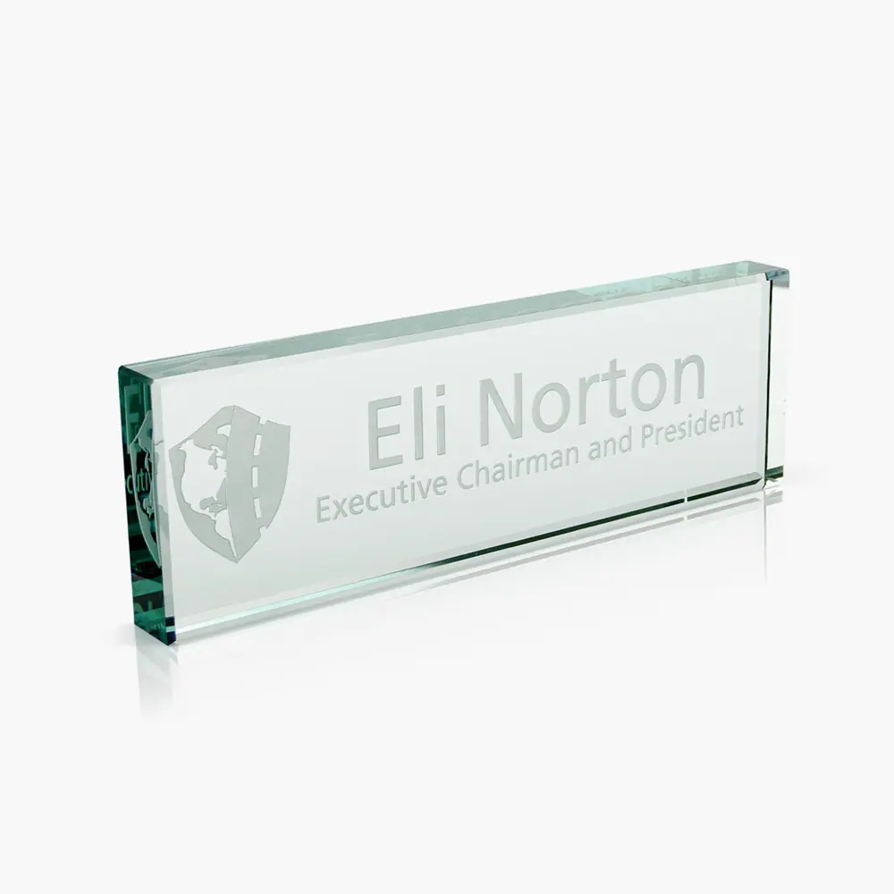 thumbnail image 2 of Custom Desk Name Plate Sign – Free Engraving, Made In USA (Unbranded/Generic) 2 of 6