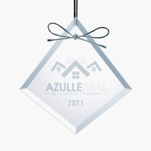 Personalized Crystal Kite Ornament