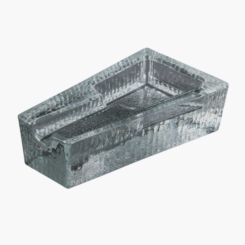 Glass Rectangle Cigar Ashtray Crystal Images, Inc.