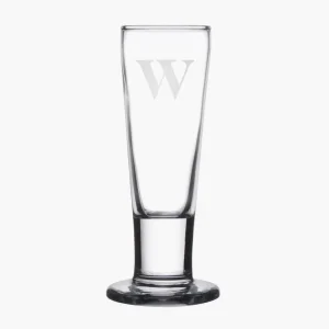Engraved Tapered Shooter Glass with Base 2oz