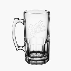 Engraved Super Beer Mug 33oz