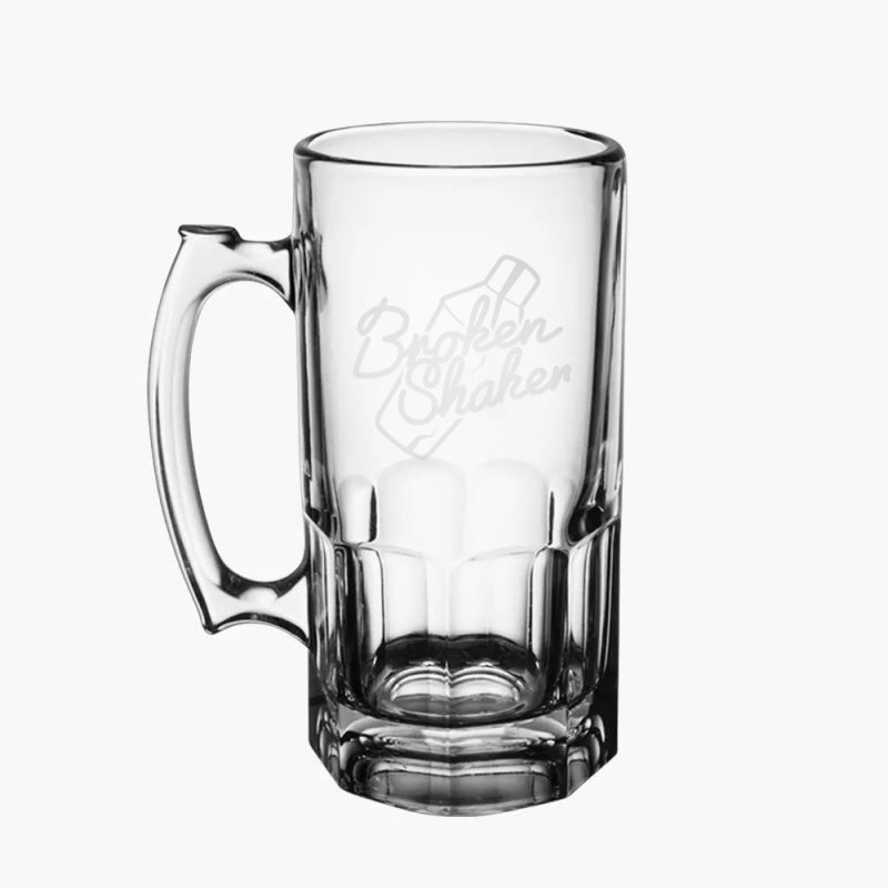 Engraved Super Beer Mug 33oz