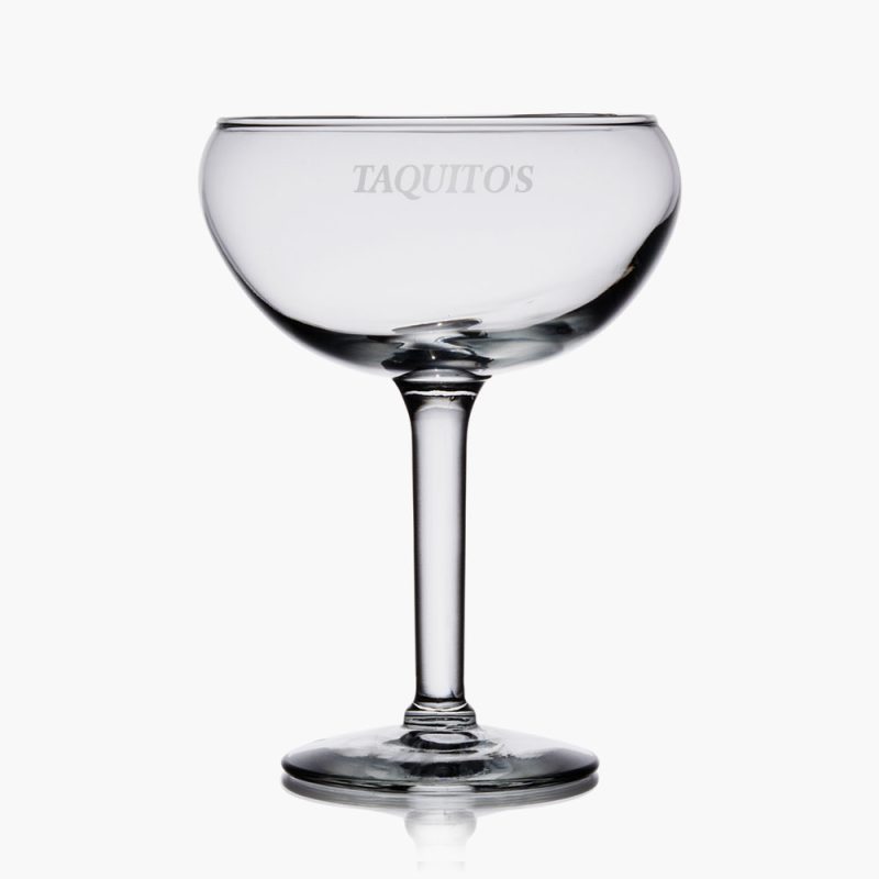 Engraved Carnival Margarita Glass 12oz
