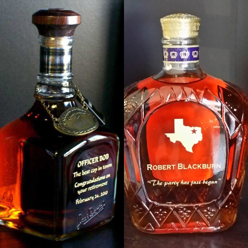 Engraved Liquor Bottle Crystal Images, Inc.