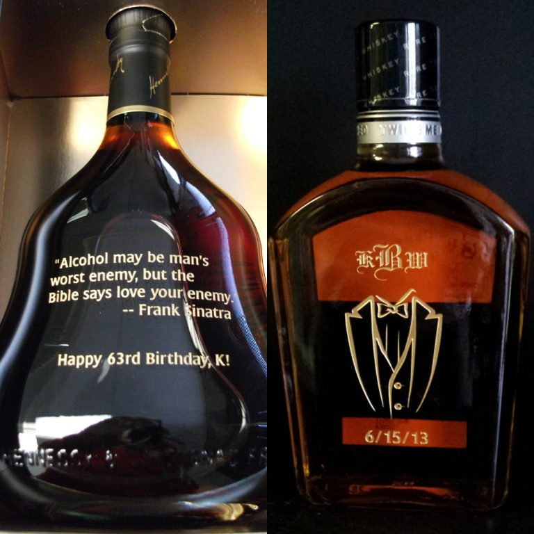 Engraved Liquor Bottle Crystal Images, Inc.