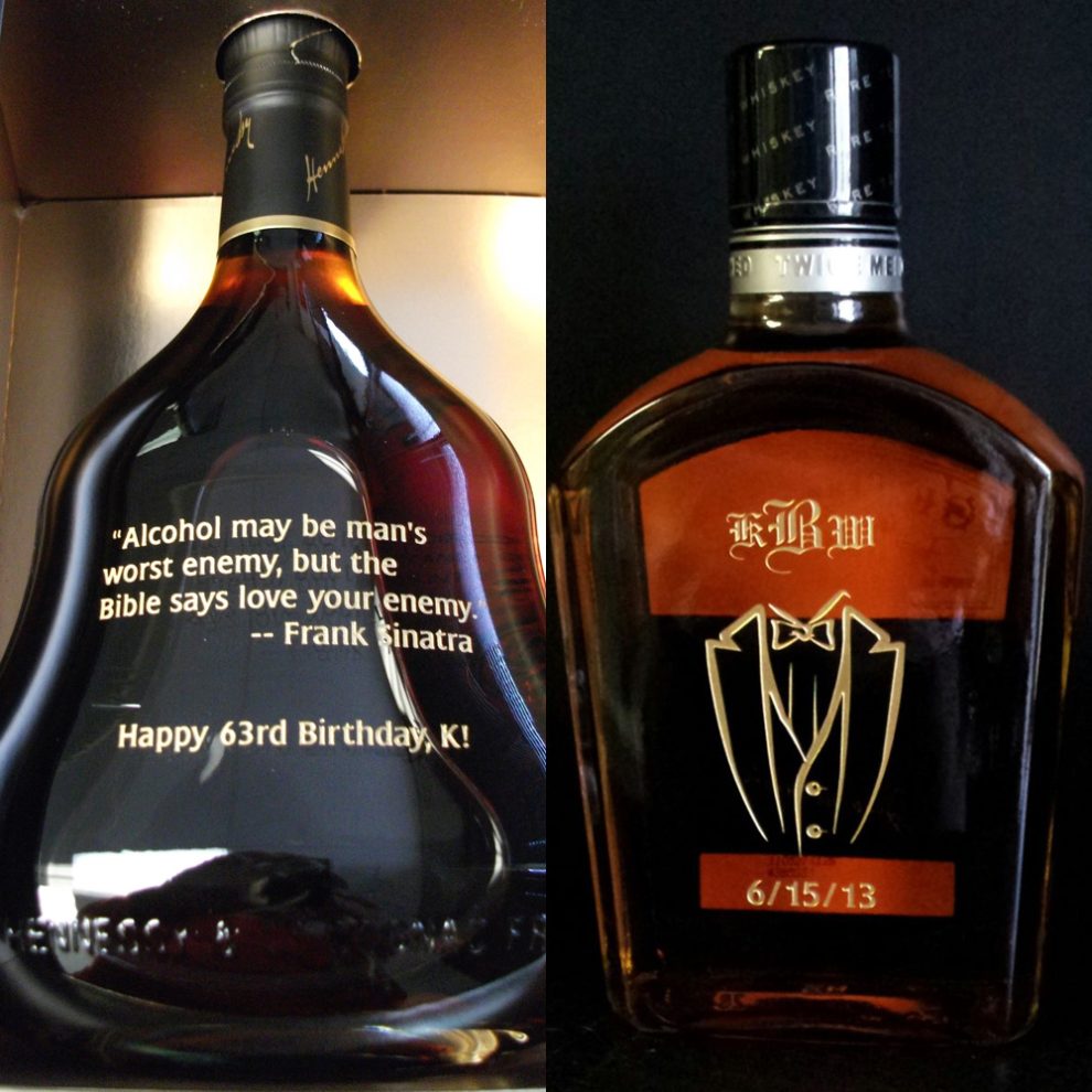 Engraved Liquor Bottle Crystal Images, Inc.