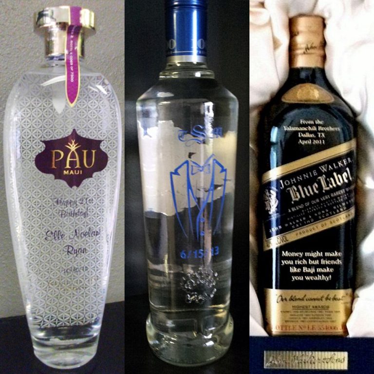 Engraved Liquor Bottle Crystal Images, Inc.
