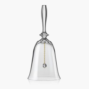 Engraved Traditional Crystal Clear Bell