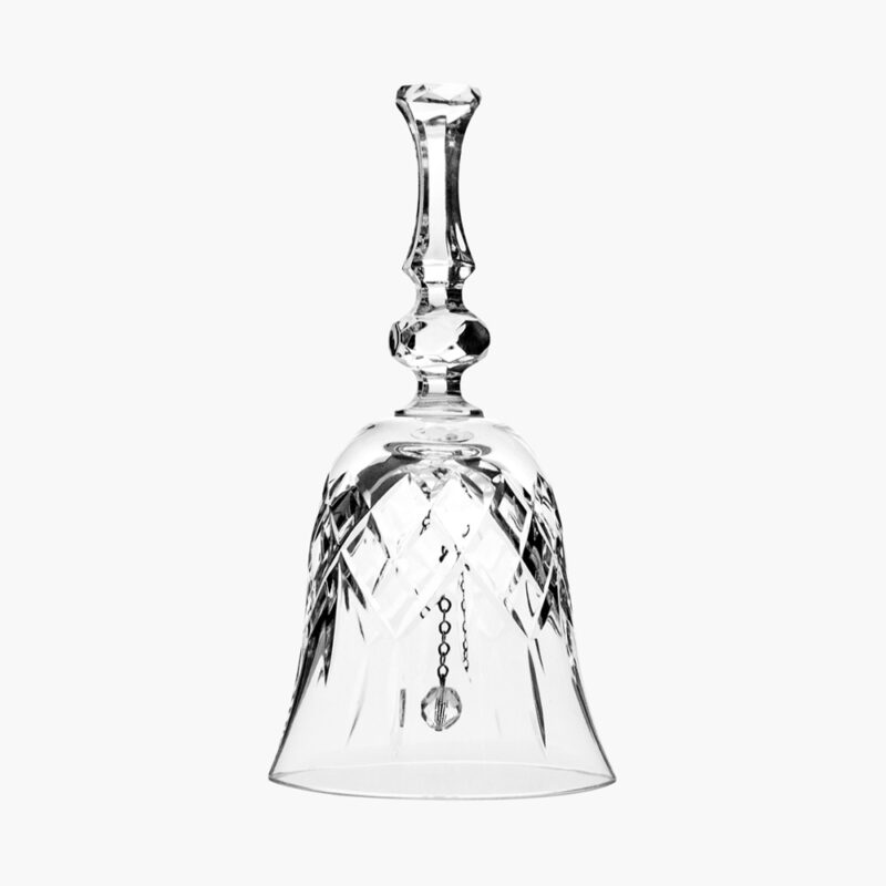 Engraved Crystal Vertical Cut Bell