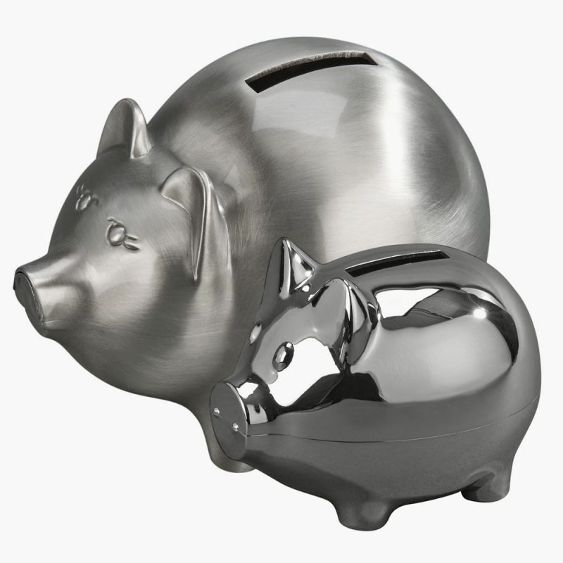 Engraved Mini Pig Coin Bank