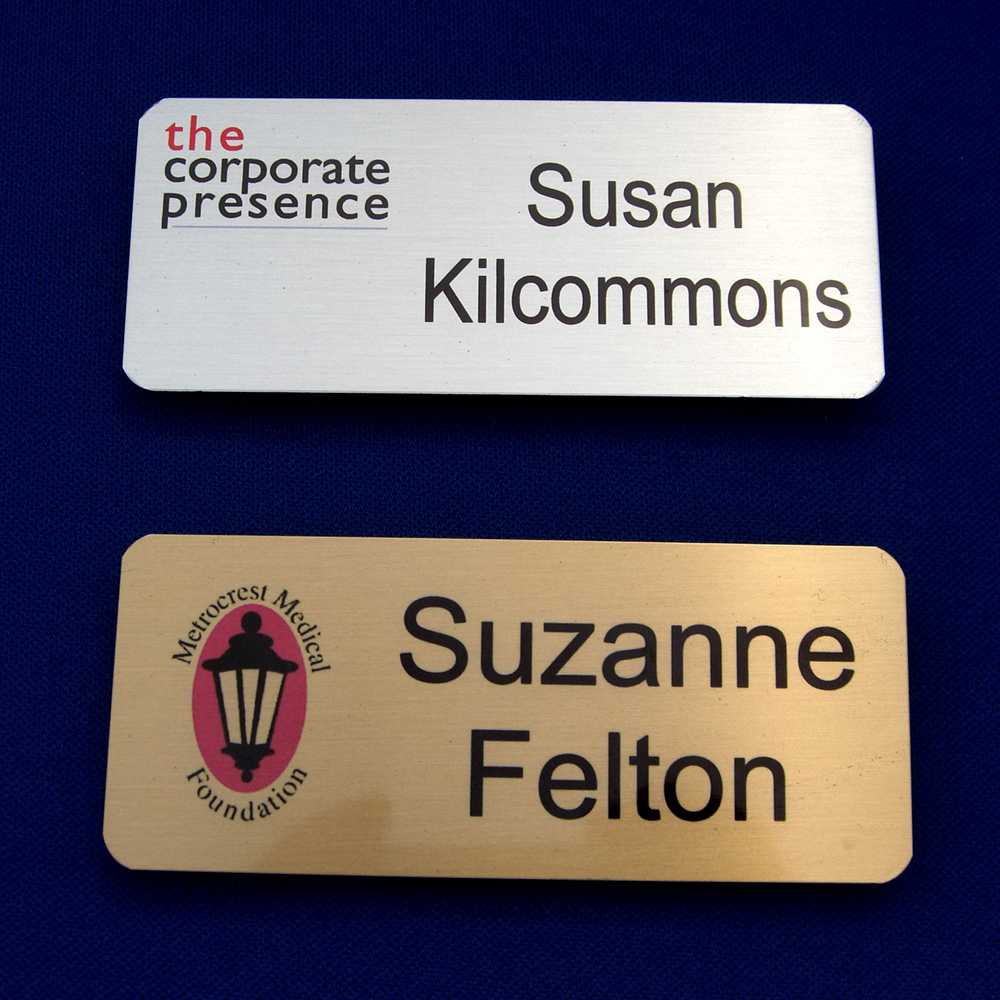 Personalized Magnetic Name Tags - Crystal Images, Inc.