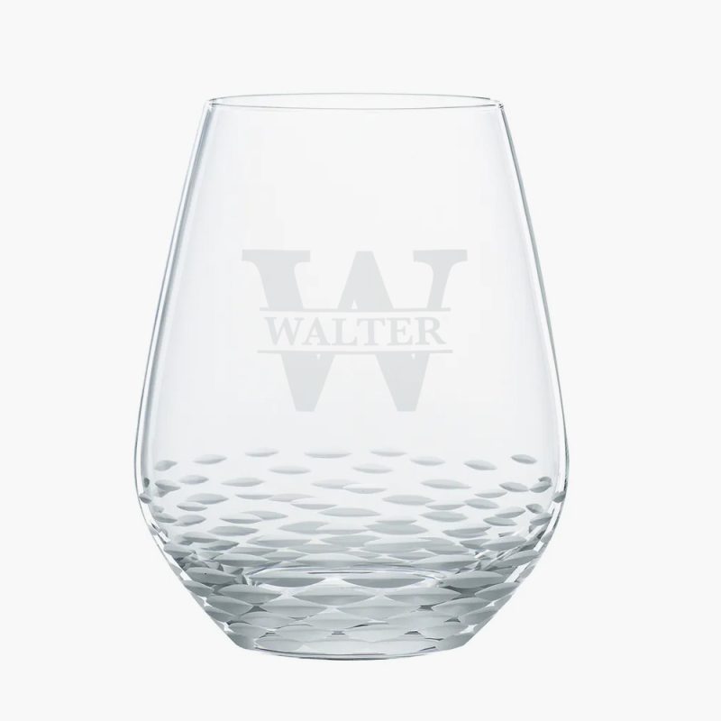 Engraved Crystal Modelle Decanter 3pc Set - Image 3
