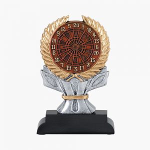 Personalised Darts Glass Plaque Trophy Award Engraved Darts Trophies 
