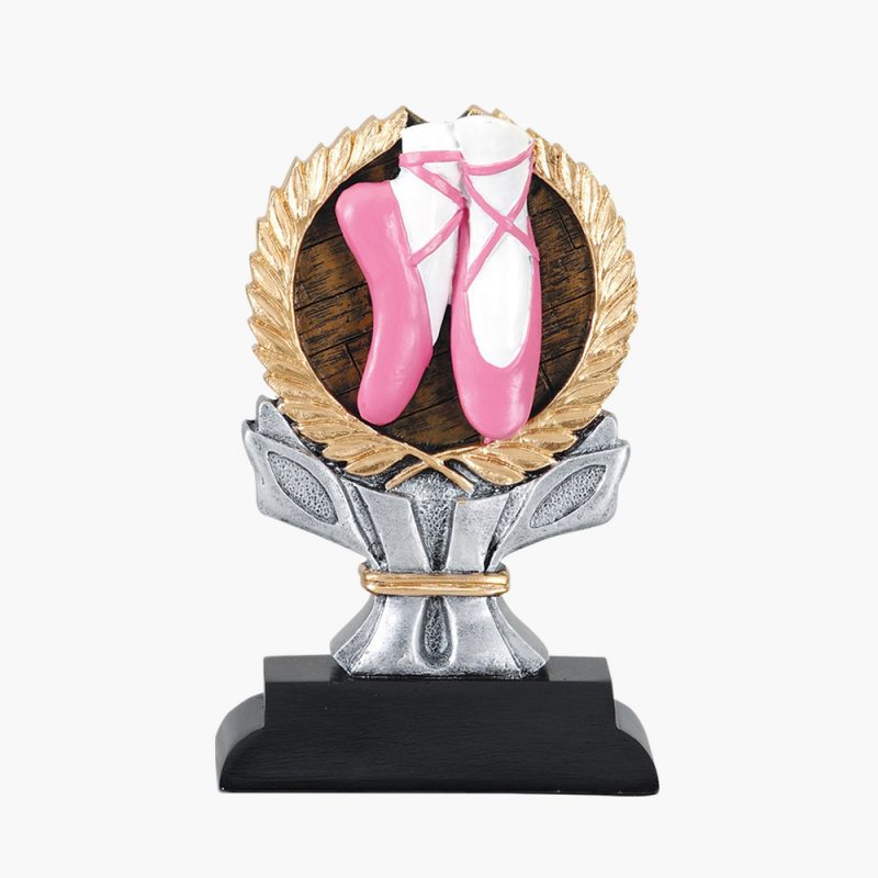 Resin Painted Ballet Wreath Award