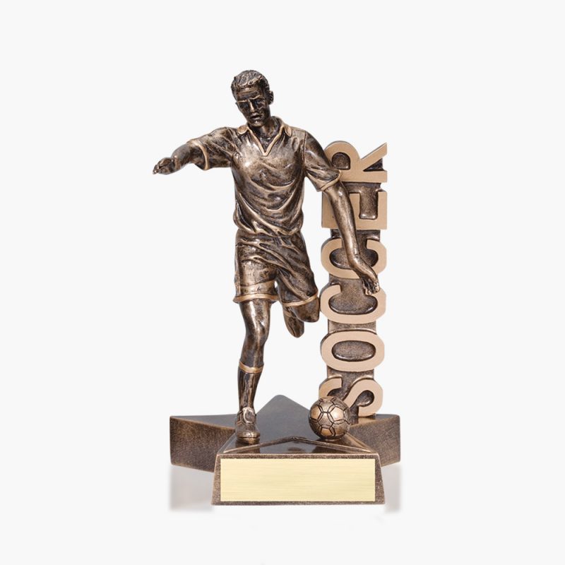 Custom Resin Star Marquee Soccer Award
