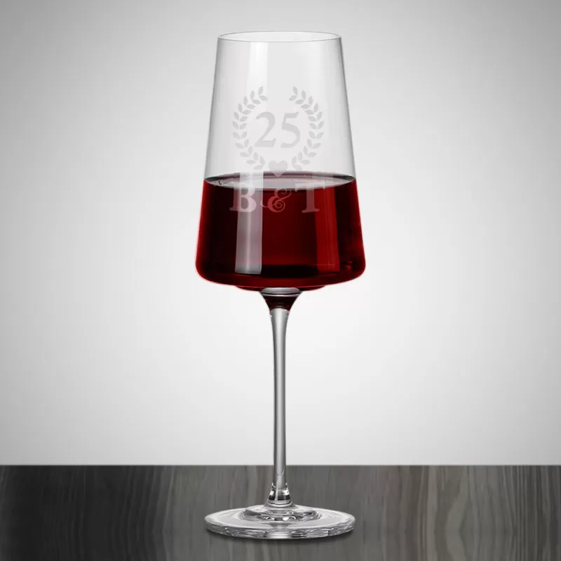 Engraved Kono Red Wine Glass - Image 2