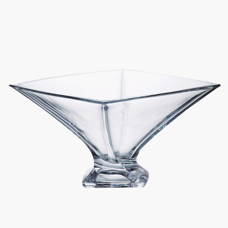 Engraved Crystal Mia Bowl