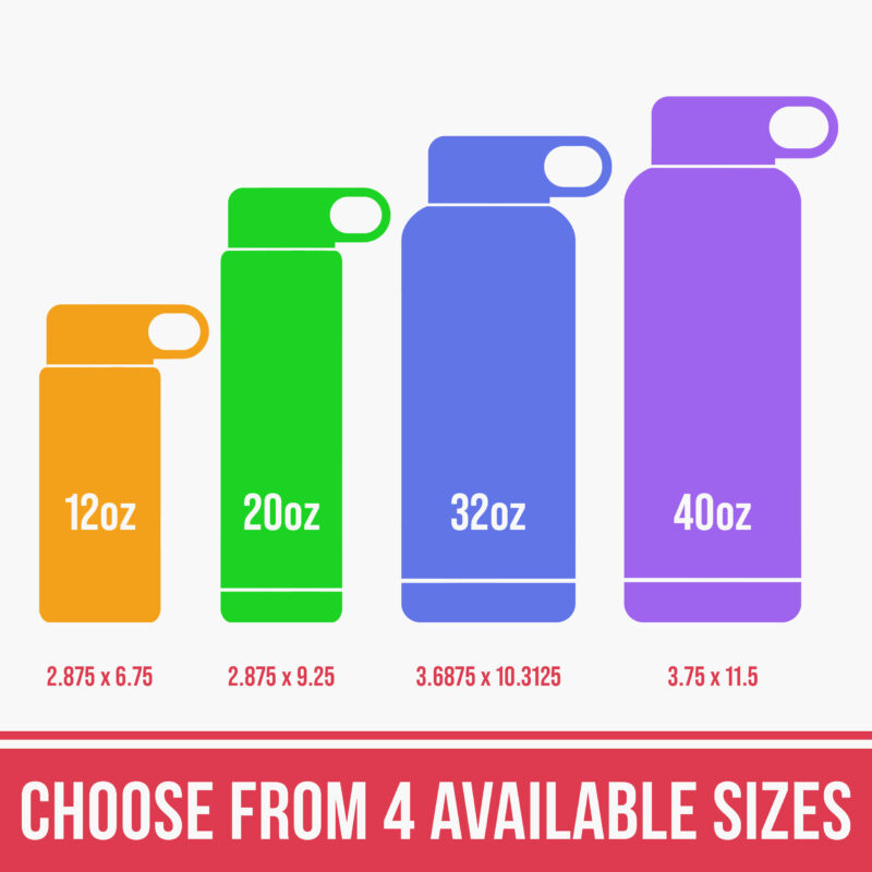 Engraved Stainless Steel Insulated Water Bottle - Image 2
