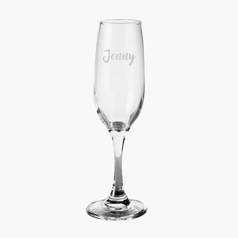 Engraved Essenziale Champagne Flute 7oz
