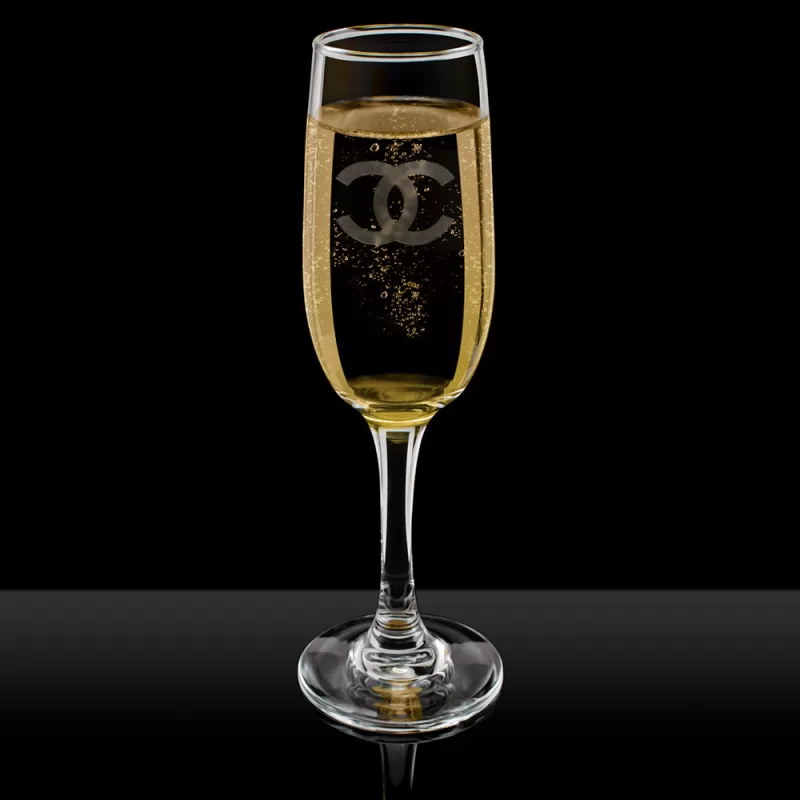 Engraved Essenziale Champagne Flute 7oz - Image 2