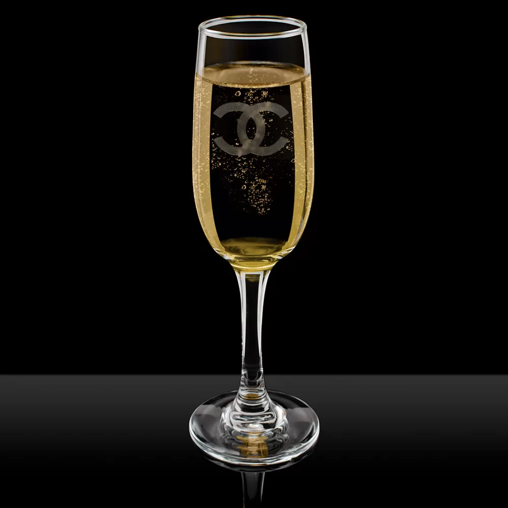 Glass Champagne Flute, 7oz