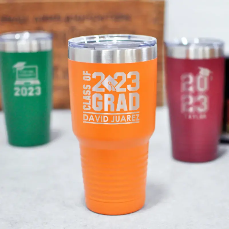 Personalized Stainless Steel Insulated 30oz Tumbler - Image 2